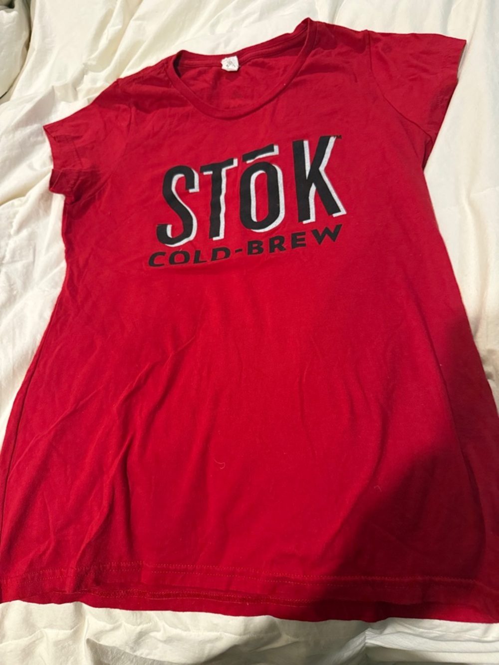 Orig. STOK Red Cold-Brew Logo Tee